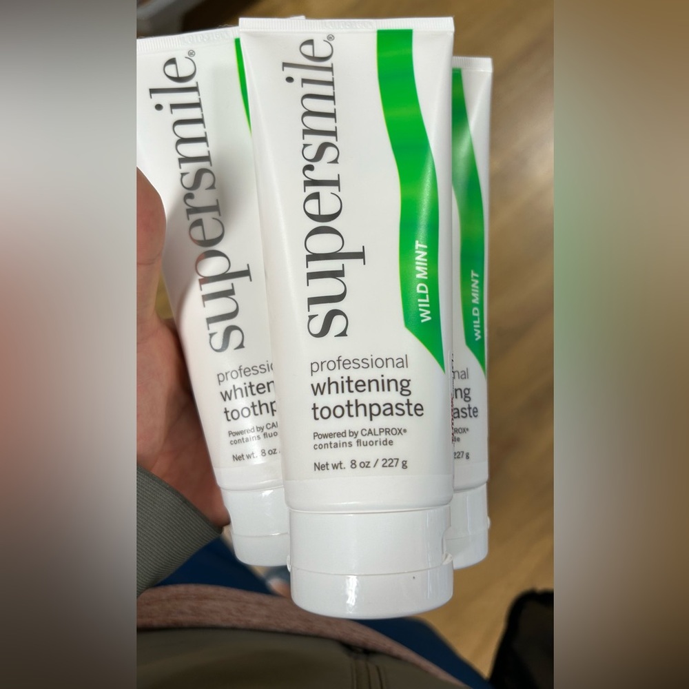 Supersmile toothpaste 3 packs